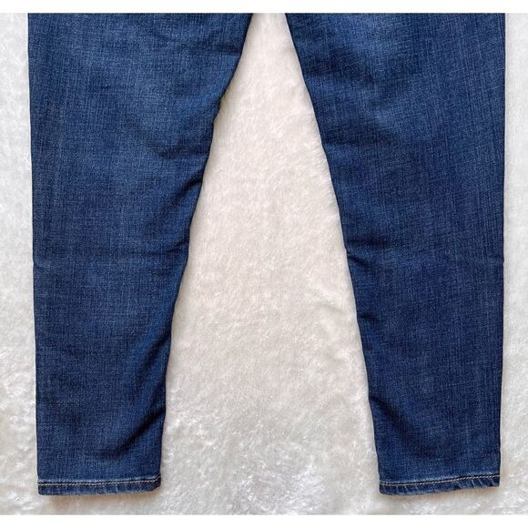 Seven7 Skinny Easy Fit Jeans with Embellished Embroidered Back Pockets, Size 6 - Picture 10 of 13